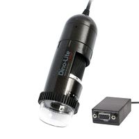 Dino-Lite VGA Digital Microscope AM4116ZT - 800 x 600 Resolution, 10x - 50x, 220x Optical Magnification, Polarized Light
