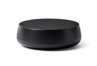 Lexon Mino L - 5W Pairable Bluetooth Speaker, Rechargeable, Hands-Free, USB-C - Aluminium/Black