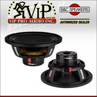 B&C 10MBX64 10" Professional 700 Watts Neodymium Mid-Bass Woofer 8-Ohm Speaker
