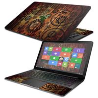 MightySkins Skin Compatible with Razer Blade Stealth 13.3" 2017 - Wooden Floral | Protective, Durable, and Unique Vinyl Decal wrap Cover | Easy to Apply, Remove, and Change Styles | Made in The USA
