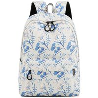 School Bookbag for Girls Fashion Cute Laptop Backpack Travel Daypack Shoulder Rucksack Knapsack (White)