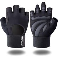 SIMARI Workout Gloves for Men Women,Training Gloves with Wrist Support for Fitness Exercise Weight Lifting Gym Lifts,Made of Microfiber SMRG905