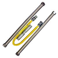 LASCO 40-1710P Gas Water Heater Installation Kit, 1/2-Inch X 24-Inch Gas Flex