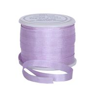 Threadart 100% Pure Silk Ribbon - 4mm Pale Lavender - No. 024-3 Sizes - 50 Colors