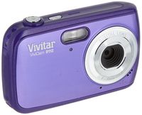Vivitar 9112SL ViviCam 9 MP Digital Camera with 1.8-Inch LCD Body (Purple)