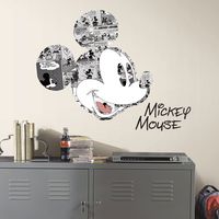 RoomMates Mickey Mouse Comic Peel And Stick Wall Graphic