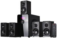 beFree Sound BFS-450 5.1 Channel Surround Bluetooth Speaker System - Black