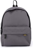 QIPS by HMI 21 ltrs 16 Inch Classic Laptop Backpack with YKK Zippers (Grey)