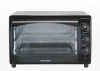 Black & Decker TRO60 42-Liter 220 to 240-volt Toaster Oven, Large, 1800-Watts, Black (Not for USA - European Cord)