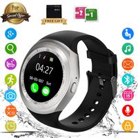 Bluetooth Smart Watch Touch-Screen Waterproof Smartwatch Support SIM Fitness Trackers Monitors, Smart Wrist Watch Compatible with IOS Android Samsung Iphone Huawei for Kids Girls Boys Men Women