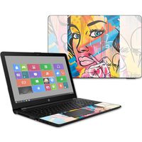 MightySkins Skin Compatible with HP 15t Laptop 15.6" (2017) - Classy Smoker | Protective, Durable, and Unique Vinyl Decal wrap Cover | Easy to Apply, Remove, and Change Styles | Made in The USA