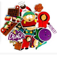 South Park Decal Stickers Car Motorcycle Bicycle Skateboard Laptop Luggage Vinyl Sticker Graffiti Laptop Luggage Decals Bumper Stickers