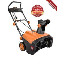 TACKLIFE Snow Blower, 15Amp Electric Snow Blower, 20 INCH Width Steal Auger, 30ft Throwing Distance, Overload Protection, Anti-Freezing Handle, for Snow Cleaning, GST01