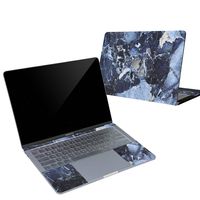 Digi-Tatoo 4-in-1 MacBook Skin Decal Sticker Compatible with Apple MacBook Pro 13 Inch w/Touch Bar (Model A2159/A1706/A1989), Full Body Protective, Removable and Anti-Scratch, Blue Marble