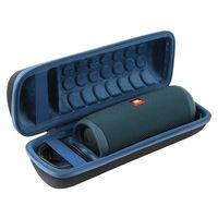 Khanka Hard Travel Case Replacement for JBL FLIP5 Flip 5 Waterproof Portable Bluetooth Speaker (Blue)