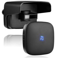 Driveway Sensor Wireless - Driveway Motion Detecor with 500ft Wireless Range, Driveway Motion Sensor Alarm Waterproof Motion Sensor & Detector for Home, Yard, Garage