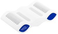 NYNE AQUAWHT Aqua IPX7 Rated Waterproof Floating Portable Bluetooth Speaker with Built in Hands Free Microphone (White/Blue)