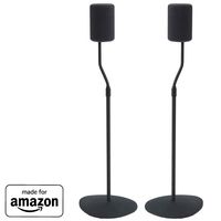 "Made for Amazon" Height Adjustable Floor Stand for Echo (3rd Gen) and Echo Plus (2nd Gen) - 2-Pack