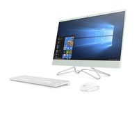 HP All-in-One 21.5" Full-HD Desktop: Intel Celeron J4005 4GB/1TB/DVDRW/WiFi+BT Camera/Wireless Keyboard & Mouse/Windows 10 Home (New) (Mint)