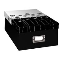 Pioneer Photo Albums B-1BW Photo Storage Box, Long Stems Design