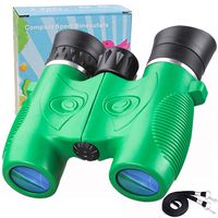 Binoculars for Kids 8x21 HD Vision Optical Shock Proof Kids Binoculars Compact Resolution Real Optics Binoculars Best Gifts for Boys Girls Children Bird Watching Learning Traveling Hunting Hiking