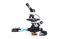 Radical 2500X USB Digiital LED Microscope w USB Camera - Movable Condenser - Slide Kit - Fine Focus