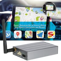 picK-me C1 Car WiFi Display Dongle, WiFi Mirror Box Compatible for iOS Android Airplay Miracast DLNA GPS Navigation, Phone to Car & Home TV