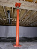 Ellis Manufacturing Company Heavy Duty Steel Lifting Shore - Range of Adjustment 55" to 80" - Safe Load Capacity 34,000 lbs