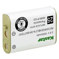 Kastar EP5962 Cordless Phone Battery Ni-MH, 3.6 Volt, 1000 mAh Replacement for AT-T / Lucent EP5962, Panasonic HHR-P103 / P-P103, GE, Vtech Cordless Phone