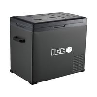ICECUBE 53qt (50L) Elite Series 12V Portable Electric Refrigerator, Fridge Freezer, AC/DC 2-Way, Iceless Operation, Compatible All Vehicle Types, RV, Camping, Outdoor Cooler