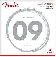 Fender Super 250's Nickel-Plated Steel Strings (3-Pack)