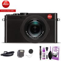Leica D-LUX (Typ 109) Digital Camera (Black) - Includes - Cleaning Kit
