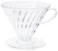 Hario V60 Plastic Coffee Dripper, Size 03, Clear