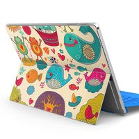 igsticker Ultra Thin Premium Protective Back Stickers Skins Universal Tablet Decal Cover for Microsoft Surface Pro 4/ Pro 2017/ Pro 6(2018) 005298 Inhale　Frog　Illustration