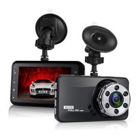 Dash Cam, Uidoks 1080P Full HD 3.0" LCD Car Camera Video Recorder 170° Wide Angle Dashboard DVR Camcorder Built-in G-Sensor WDR Night Vision Loop Recording & Motion Detection 