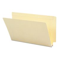 Smead End Tab Heavyweight File Folder, Reinforced Straight-Cut Tab, 1-1/2" Expansion, Legal Size, Manila, 50 per Box (27275)