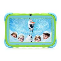 [Upgraded] 7 inch Android 7.1 Kids Tablet IPS HD Screen 1GB/16GB Babypad Edition PC with WiFi and Camera and Games Google Play Store Bluetooth Kids-Proof Case GMS Certified with Charger(Green)