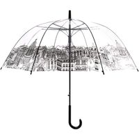 Le Studio 【 Umbrella Paris Street Scenery, Black White