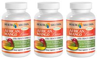 Weight Loss Pills for Men - African Mango Extract (1200Mg) - Natural African Mango Extract - 3 Bottles 180 Capsules