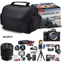 Sony Alpha a7 III Full Frame Mirrorless Digital Camera (Body Only) ILCE7M3/B - Bundle Kit with Sony FE 28-70mm f/3.5-5.6 OSS Lens + More