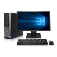 Dell Optiplex 7010 Desktop Computer - Intel Core i7 3.8GHz, 16GB DDR3, New 1TB SSD, Windows 10 Pro 64-Bit, WiFi + New 24" LCD Monitor (Renewed)
