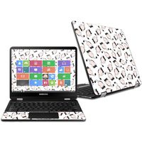 MightySkins Skin Compatible with Samsung Chromebook Pro 12.3" - Raining Cats | Protective, Durable, and Unique Vinyl Decal wrap Cover | Easy to Apply, Remove, and Change Styles | Made in The USA