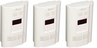 Kidde KN-COEG-3 Nighthawk Plug-in Carbon Monoxide and Explosive Gas Alarm with Battery Backup (Pack of 3), 3 pounds