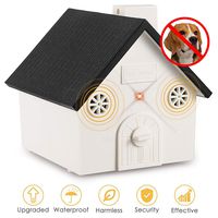 Zomma Anti Barking Device, New Bark Box Outdoor Dog Repellent Device with Adjustable Ultrasonic Level Control Safe for Small Medium Large Dogs, Sonic Bark Deterrents, Bark Control Device