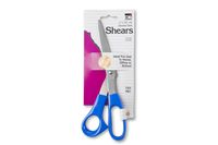 Charles Leonard Office Precision Shears, 8-1/2-Inch Bent Blade, Blue (80812)
