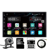 Panlelo LS09AM01 7 Inch 2 Din Android Car Stereo GPS Navigation Head Units AM/FM/RDS Radio Multimedia Player Support BT WiFi Reversing Camera Amplifier Subwoofer