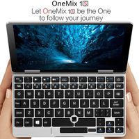 One Netbook One Mix 1S Yoga 7" Pocket Laptop Ultrabook Windows 10 Portable Mini Laptop UMPC Tablet PC Intel Celeron Processor 3965Y Dual Core 8GB/128GB PCIE SSD+2048 Level Original Stylus Pen