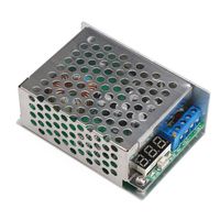 24V 10A DC Power Supply, DROK DC-DC Buck Converter 3.5-30V 24v to Adjustable Output 0.8-29V 5v 12v 10A Step Down Voltage Regulator Module with High Accuracy Voltmeter LED Display