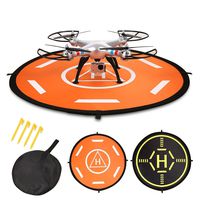 Funmily 31.9 inch Universal RC Waterproof Landing Pad Fast Fold RC Helicopter for Drones-DJI Phantom 2/3/4,DJI spark,DJI Inspire 1/2,Syma X5C