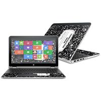 Mightyskins Skin Compatible with Hp Pavilion X360 15.6" (2016) - Composition Book | Protective, Durable, and Unique Vinyl Decal Wrap Cover | Easy to Apply, Remove, and Change Styles | Made in The USA